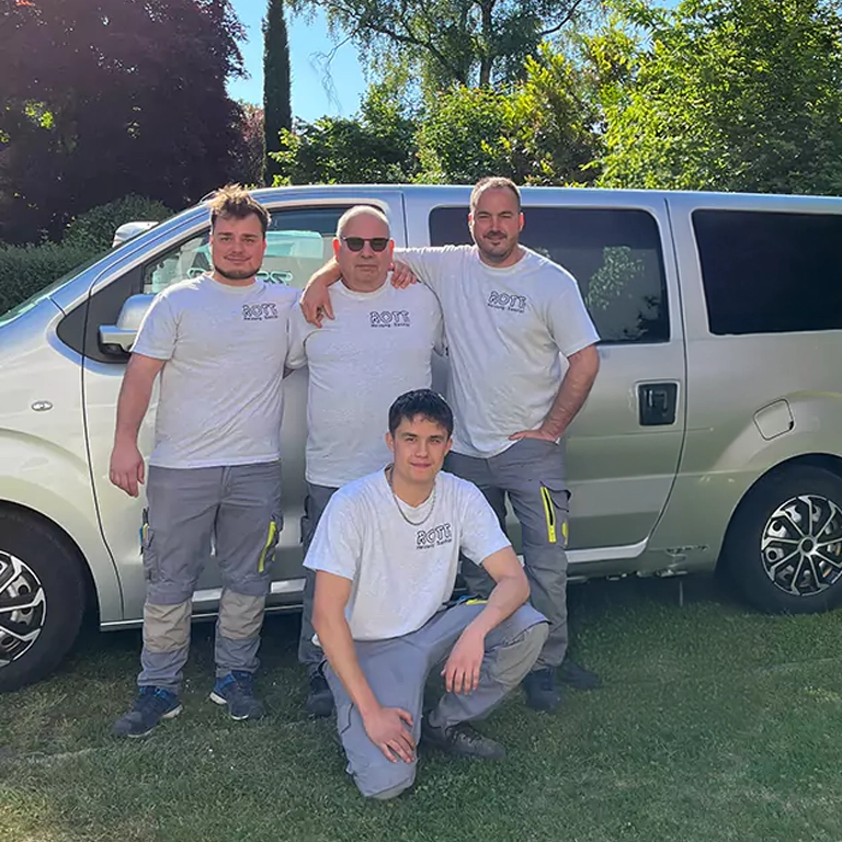 Das freundliche Team der Rott GmbH in Saarbrücken